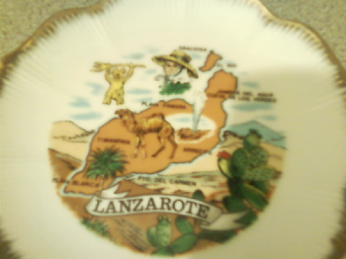 Lanzarote Display plate