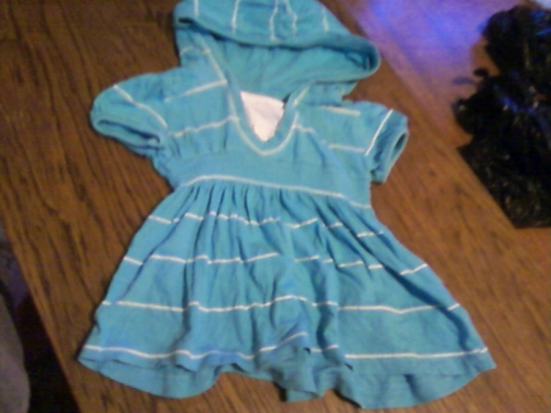 Girls hodded top 12-18 months