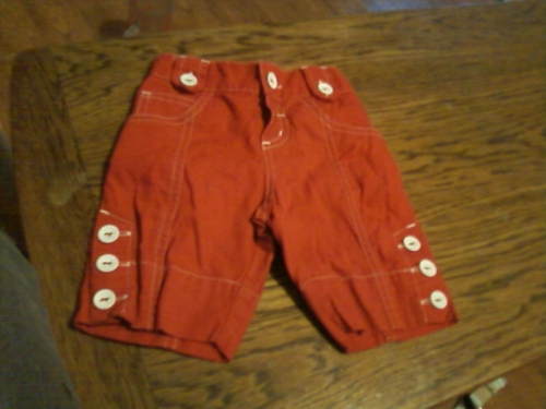Red shorts 12-18months