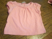 Pink george top 12-18 months