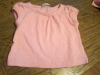 Pink george top 12-18 months